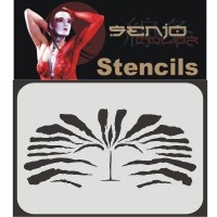Senjo Airbrush Bodyart Stencil A4 – Fantasy #2, TST1033