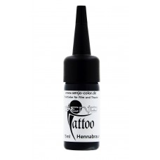 Senjo FX INK Tattoo Ink Алкохолна боя за татуировка, 15 ml Henna brown / Къна кафяво, TSL011-HB
